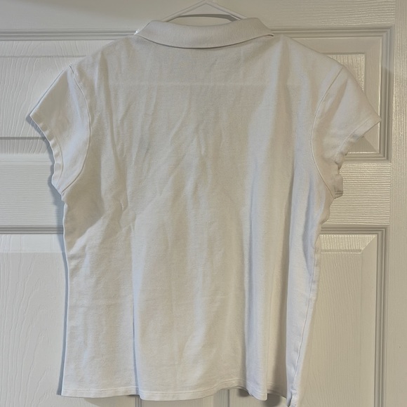 VINTAGE WALT DISNEY WORLD W/ BLUE MICKEY POLO SIZE MEDIUM - Picture 4 of 5